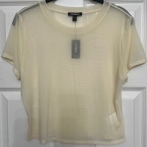Brand New with Tags Express Sheer Top
